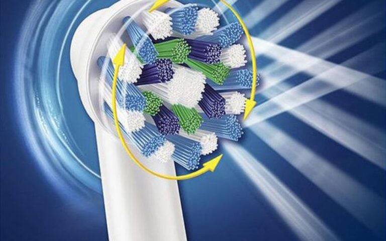 Can a rotating electric toothbrush damage teeth?